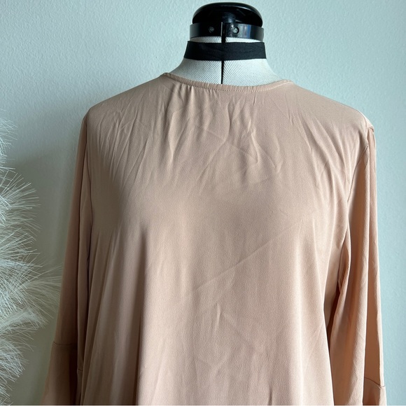 NWT Walter Baker Nude Asymmetrical Dress - Picture 10 of 12